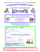 Inscription Brocante 1 word
